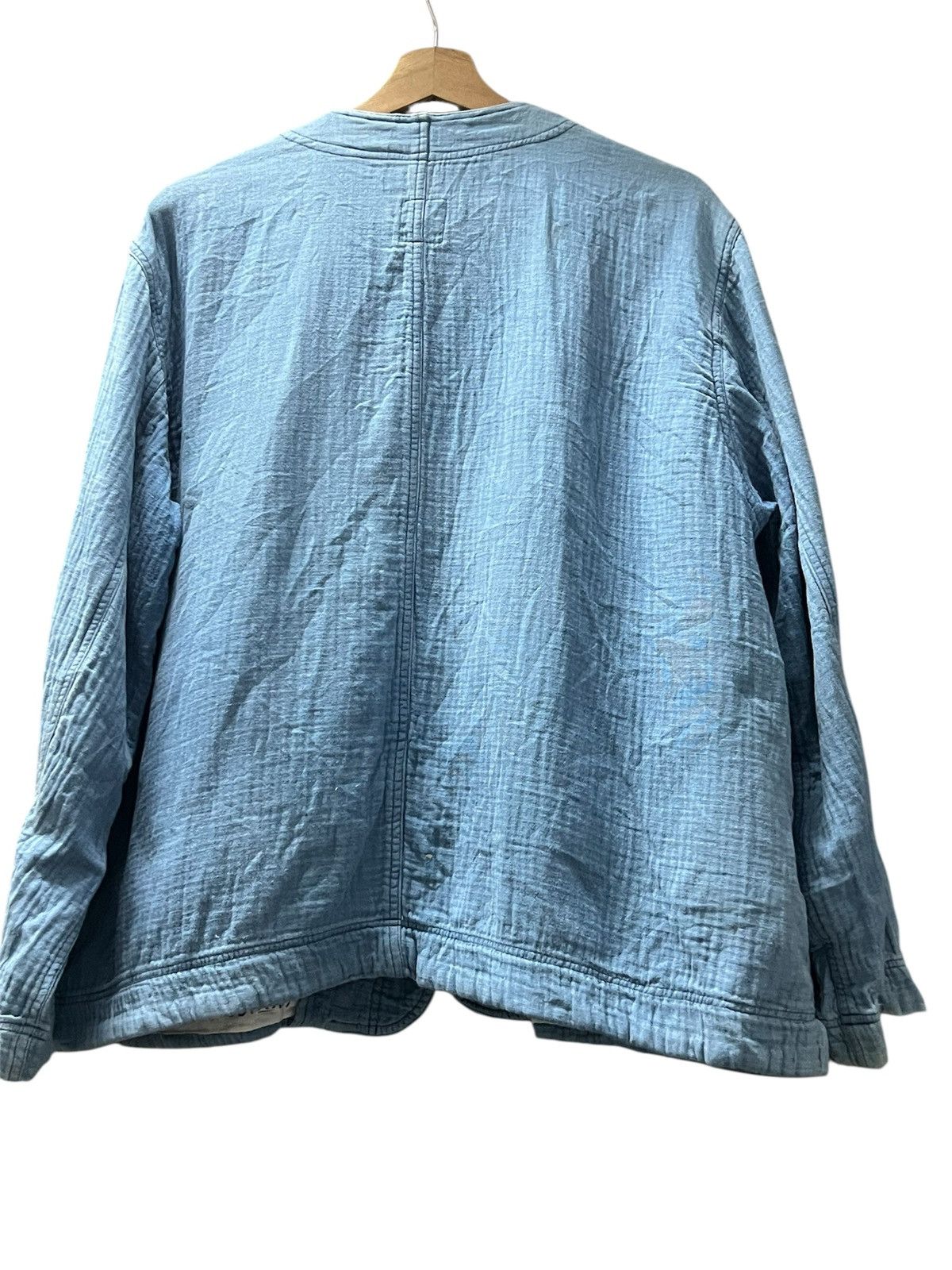 Hai Sporting Gear Issey miyake sporting gear hai indigo button up jacket Size US M / EU 48-50 / 2 - 2 Thumbnail