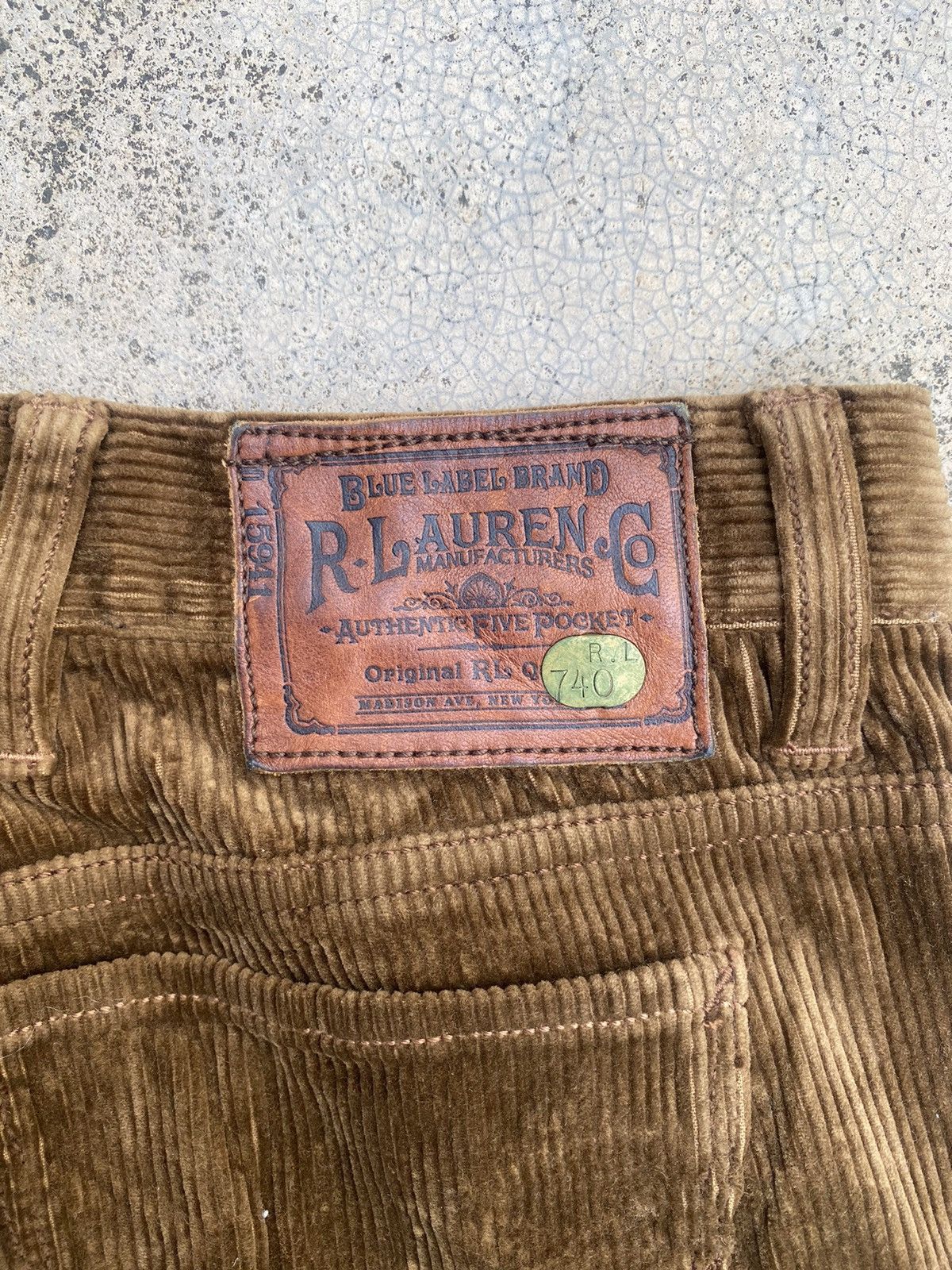 If Six Was Nine × Polo Ralph Lauren Flare Ralph Lauren Corduroy Pants Size US 28 / EU 44 - 17 Thumbnail