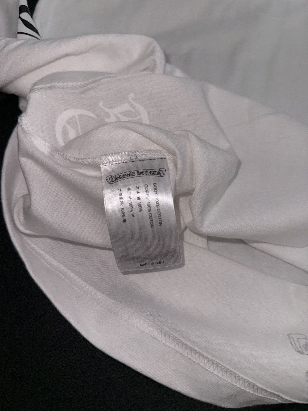Chrome Hearts Chrome hearts fuck you t shirt Size US XL / EU 56 / 4 - 5 Thumbnail