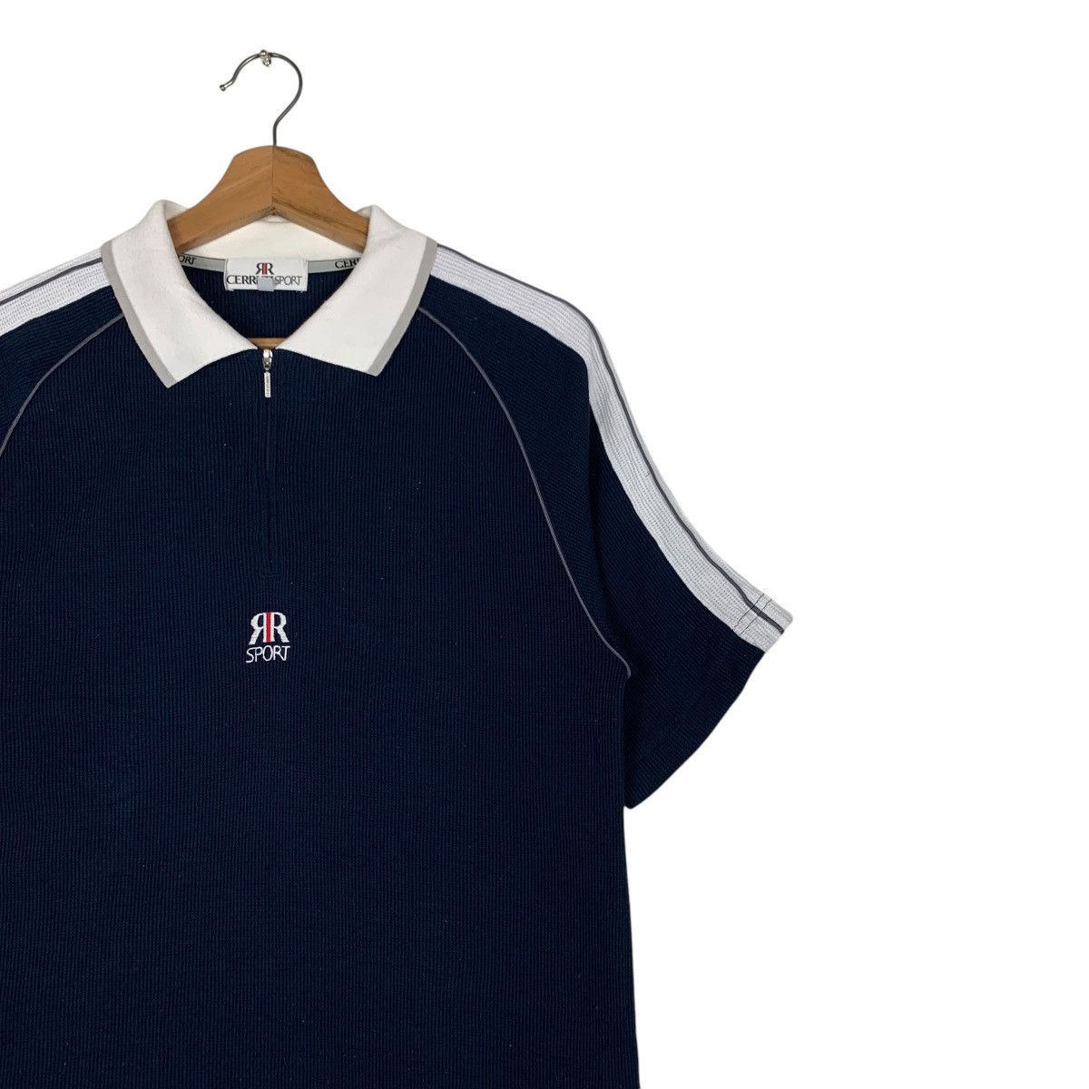 Cerruti 1881 CERRUTI SPORT Embroidery Center Logo Polo Shirt #1457-C66 Size US L / EU 52-54 / 3 - 5 Thumbnail