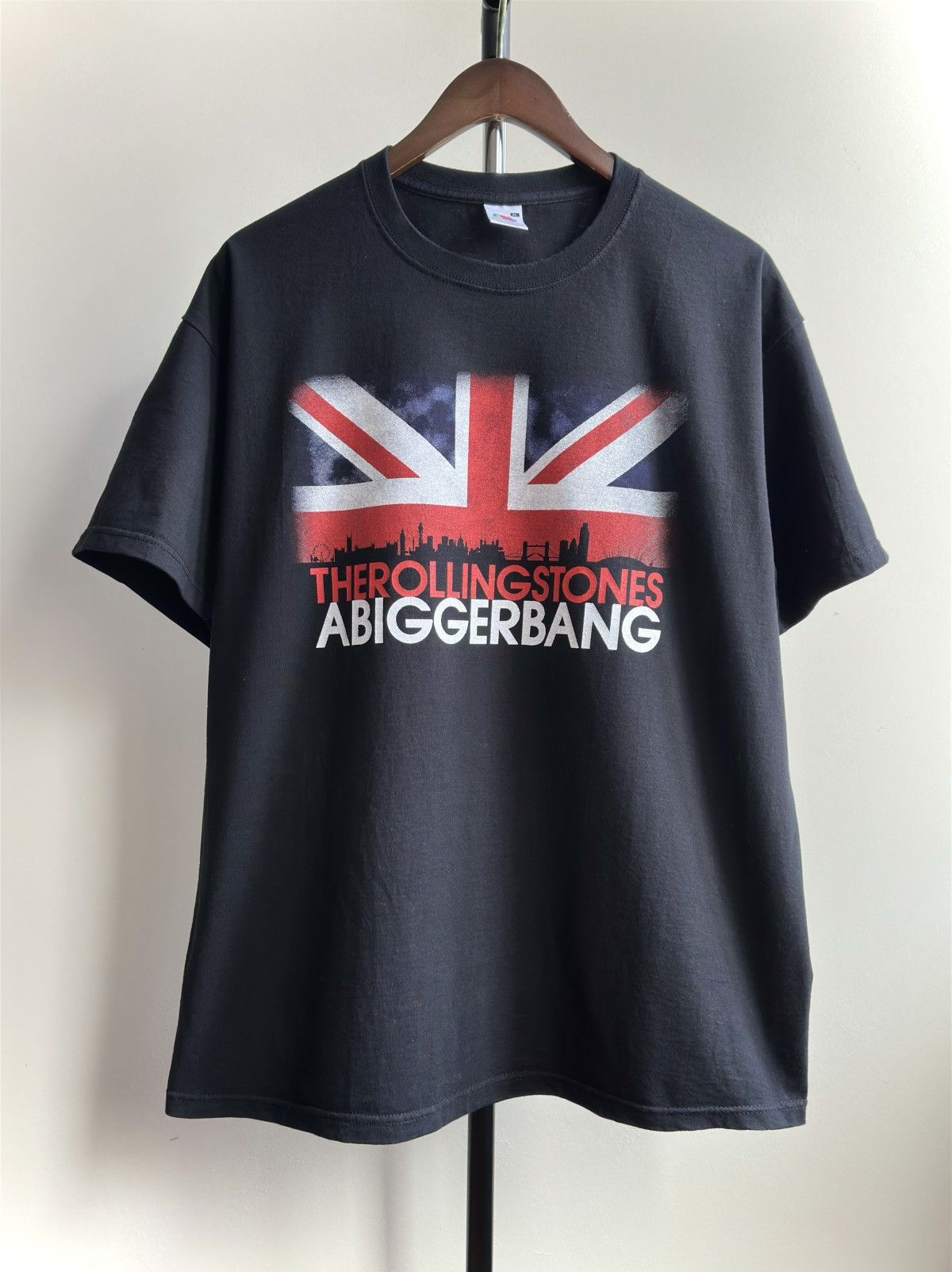 Band Tees × The Rolling Stones × Vintage Vintage The Rolling Stones A Bigger Bang 2007 Tour Promo Tee Size US XL / EU 56 / 4 - 1 Thumbnail