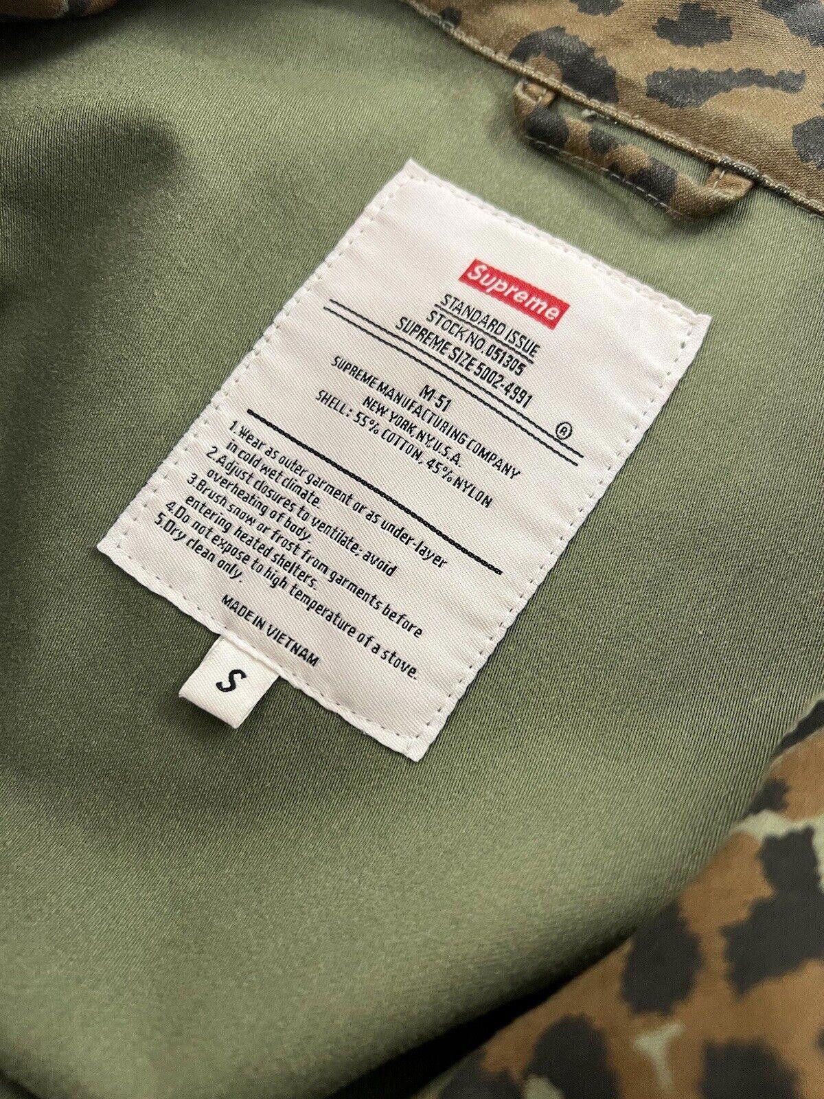 Supreme Supreme Leopard M-51 Jacket SS10 2010 Sz Small S Rare Size US S / EU 44-46 / 1 - 5 Thumbnail