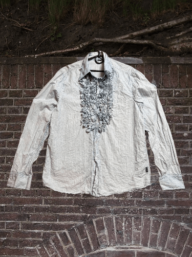 Moschino Moschino Jeans light blue casual shirt in size large. Size L / US 10 / IT 46 - 1 Thumbnail