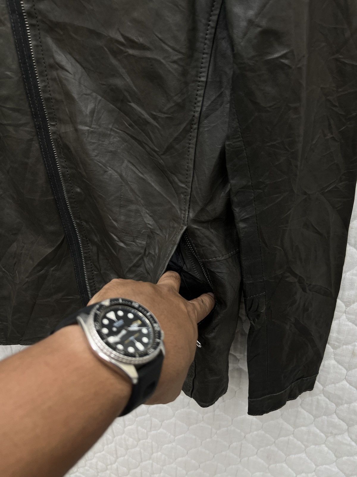 Pretty Green 🔥🔥🔥STEALS PRETTY GREEN LEATHER JACKET Size US S / EU 44-46 / 1 - 13 Thumbnail