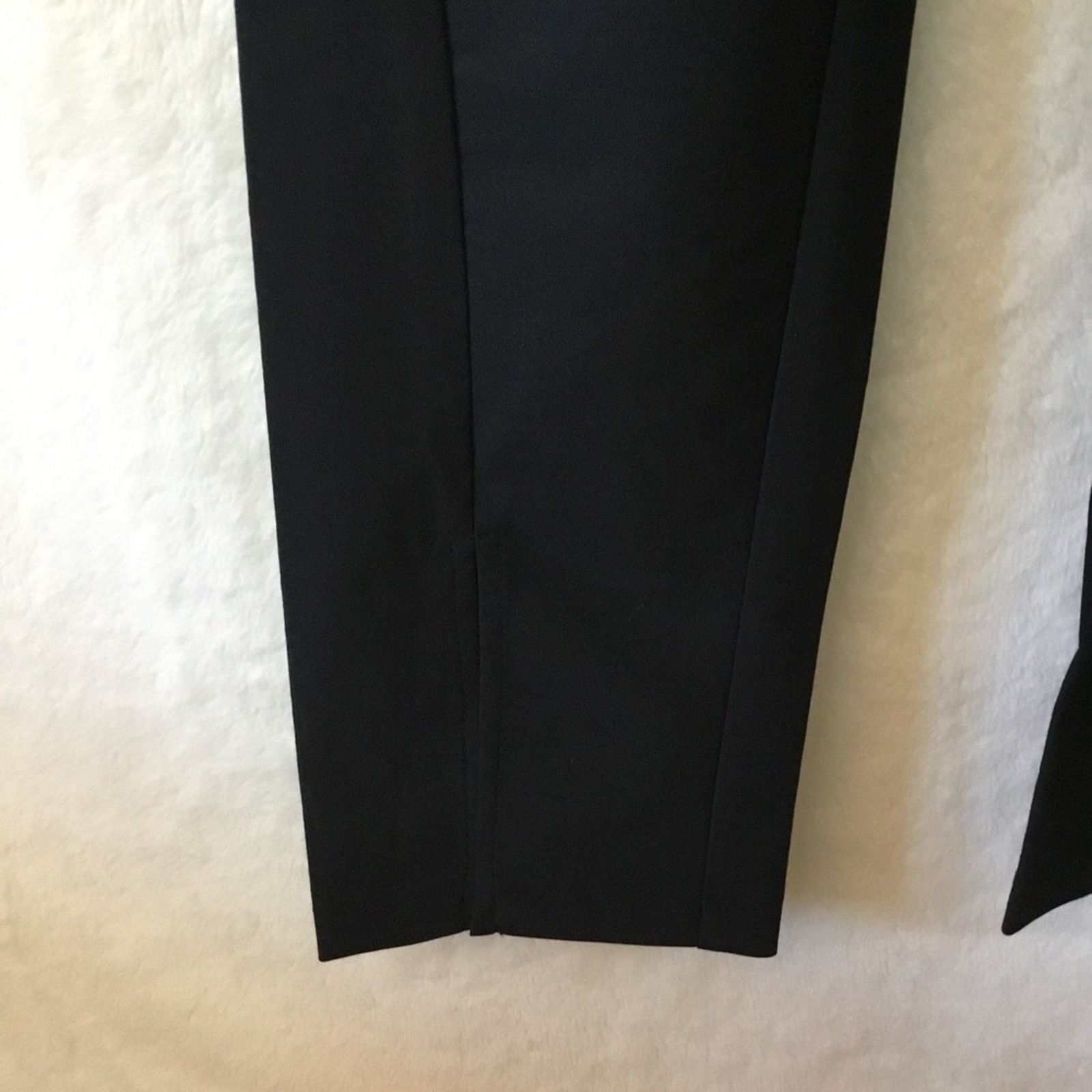 Other A.B.S. by Allen Schwartz Black Dress Pants with Split Hem Size 27" / US 4 / IT 40 - 3 Thumbnail