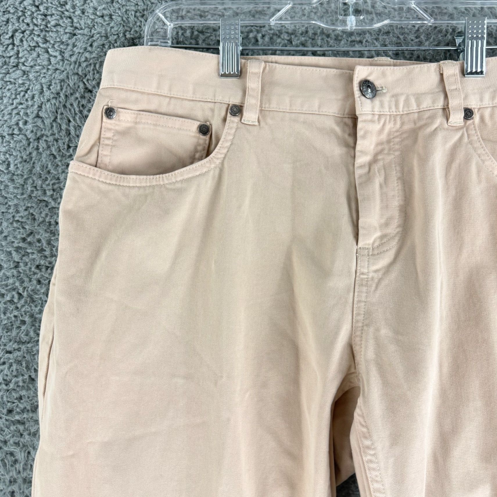 Brooks Brothers Brooks Brothers Chino Pant Mens Slim Beige Straight Leg Casual 34 Regular Wool? No, Cotton, Spandex Size US 32 / EU 48 - 2 Thumbnail