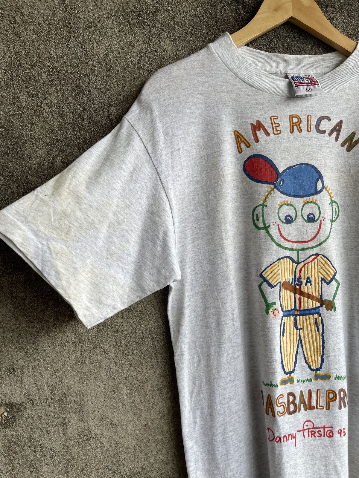 Cartoon Network Rare🔥Vtg 90’s Danny First American Basballpro Arts Tee Size US M / EU 48-50 / 2 - 10 Thumbnail