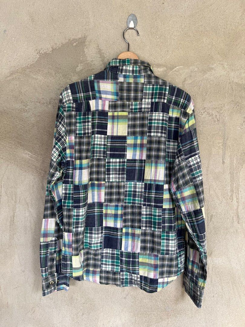 Japanese Brand Jungle Storm Patchwork Fashion Shirt Button Up Size US M / EU 48-50 / 2 - 8 Thumbnail