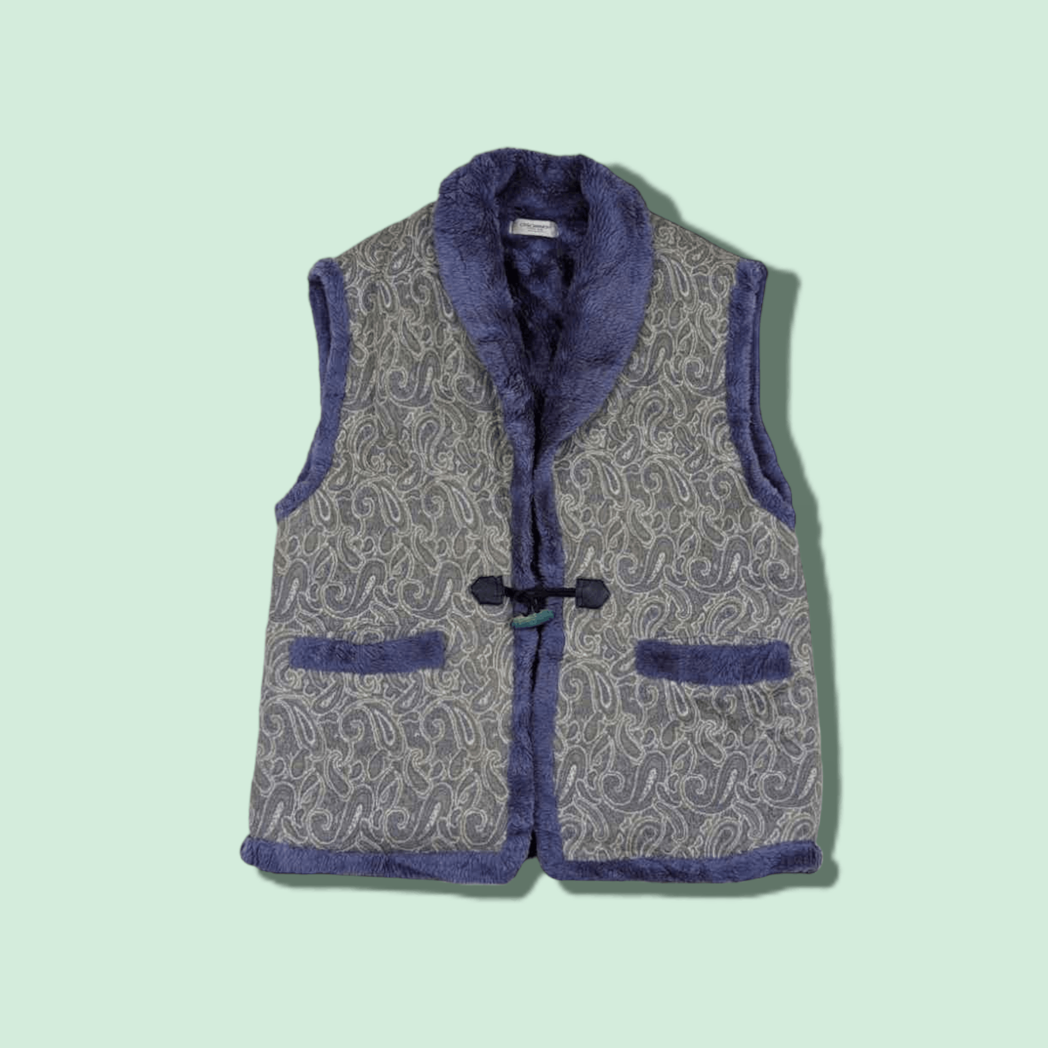Japanese Brand Vintage 90's OSCARICH Winter Wear Vest Size US L / EU 52-54 / 3 - 1 Thumbnail