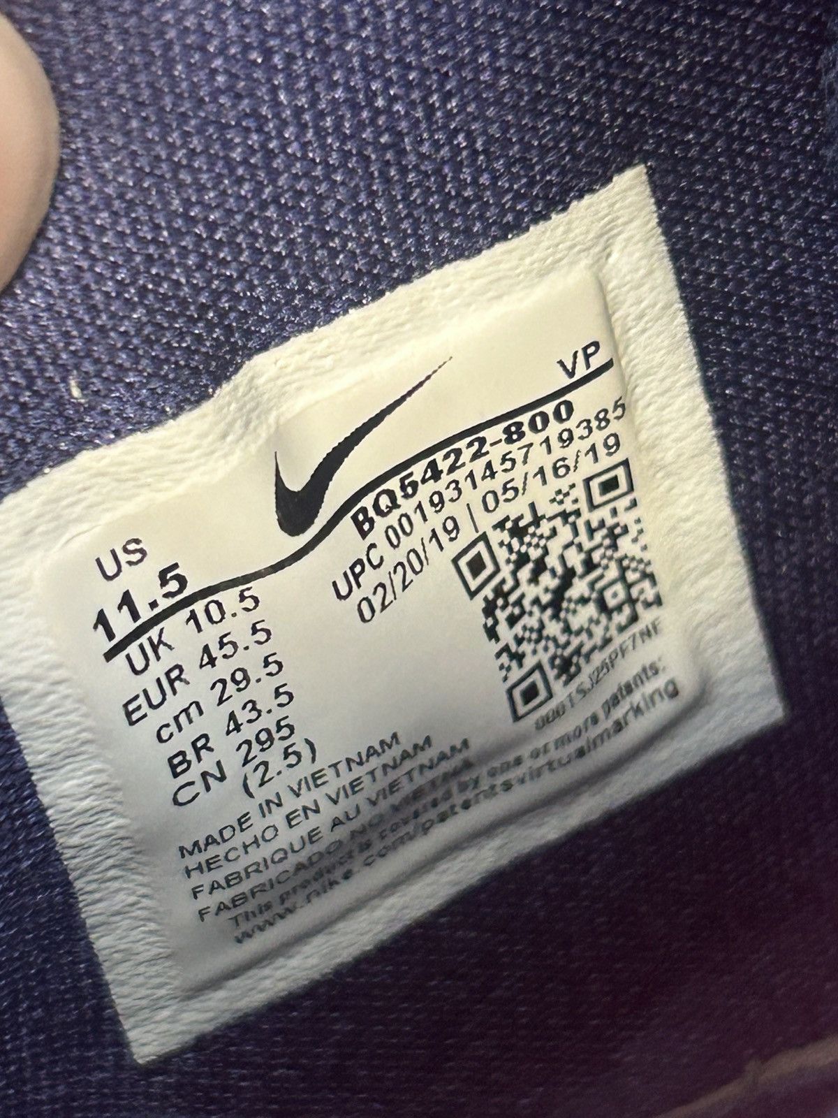 Nike Nike Greek Freak 1 Size US 11.5 / EU 44-45 - 8 Thumbnail
