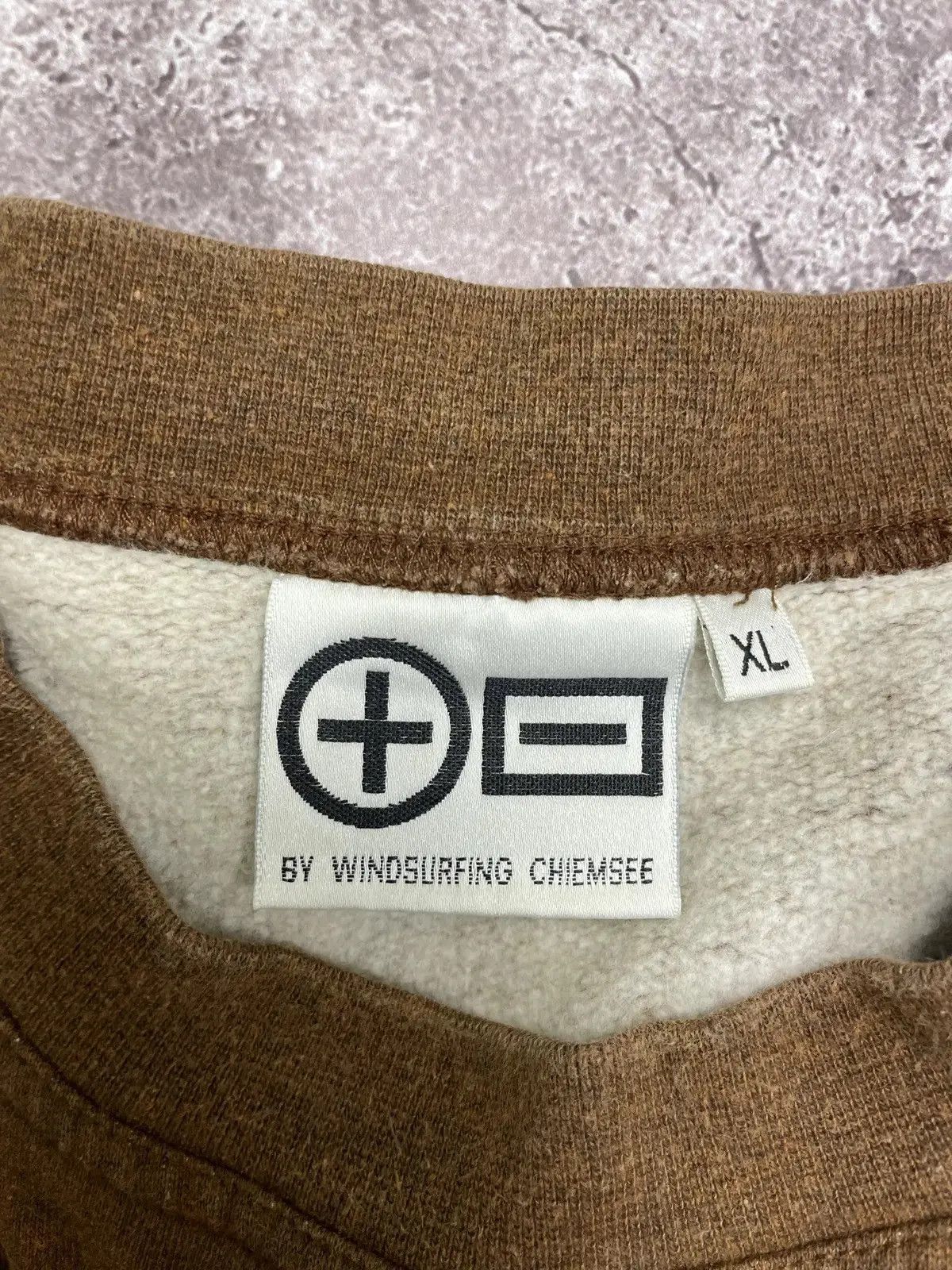 Sun Surf WINDSURFING VINTAGE BROWN SWEATSHIRT LOVE AND HATE Size US XL / EU 56 / 4 - 3 Thumbnail