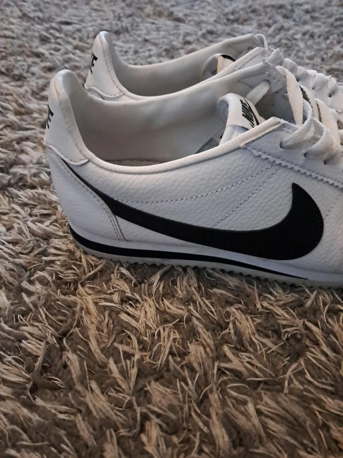 Nike Nike Cortez OG 2018 All Leather White Black Trainers Size US 8 / EU 41 - 2 Thumbnail