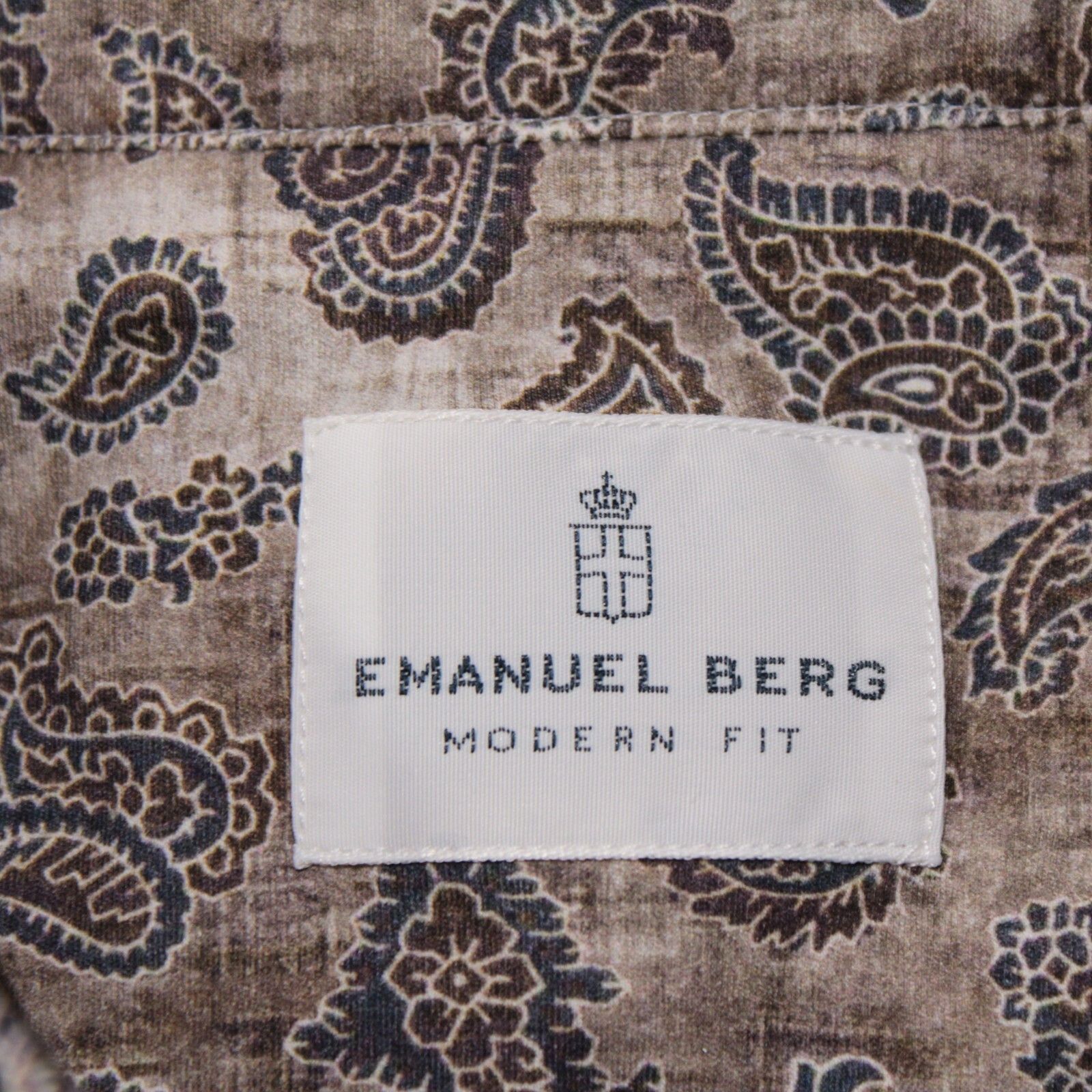 Other Emanuel Berg New with tags Shirt Size L US In Brown Size US L / EU 52-54 / 3 - 9 Thumbnail