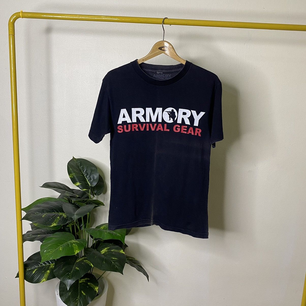 Other Armory Survival Gear Streerwear Faded Black T Shirt Size US S / EU 44-46 / 1 - 1 Thumbnail