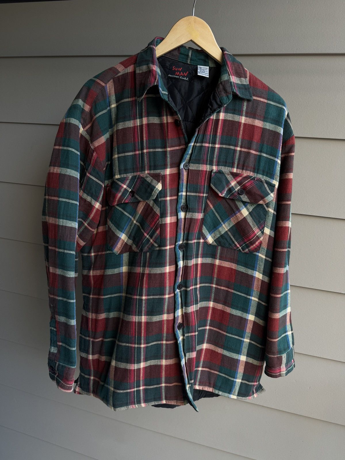 Japanese Brand Vintage 90s Y2K Plaid Flannel Shirt Streetwear Grunge Size US L / EU 52-54 / 3 - 1 Thumbnail