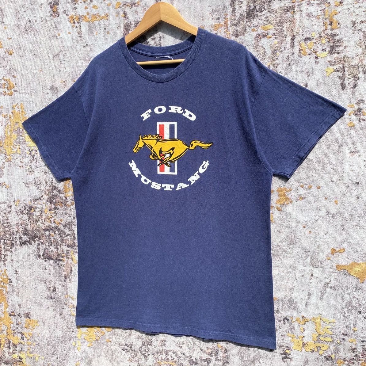 Ford Vintage Ford Mustang American Sport Car Shirt Ford Racing Size US L / EU 52-54 / 3 - 3 Thumbnail