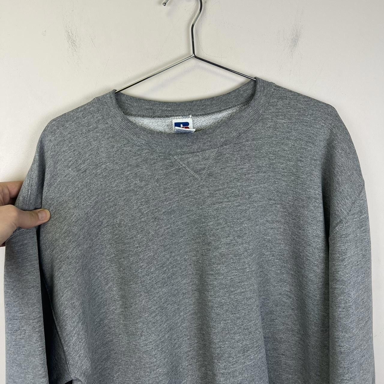Russell Athletic 90s Russell Athletic Classic Gray Crewneck Sweatshirt Size US XL / EU 56 / 4 - 2 Thumbnail