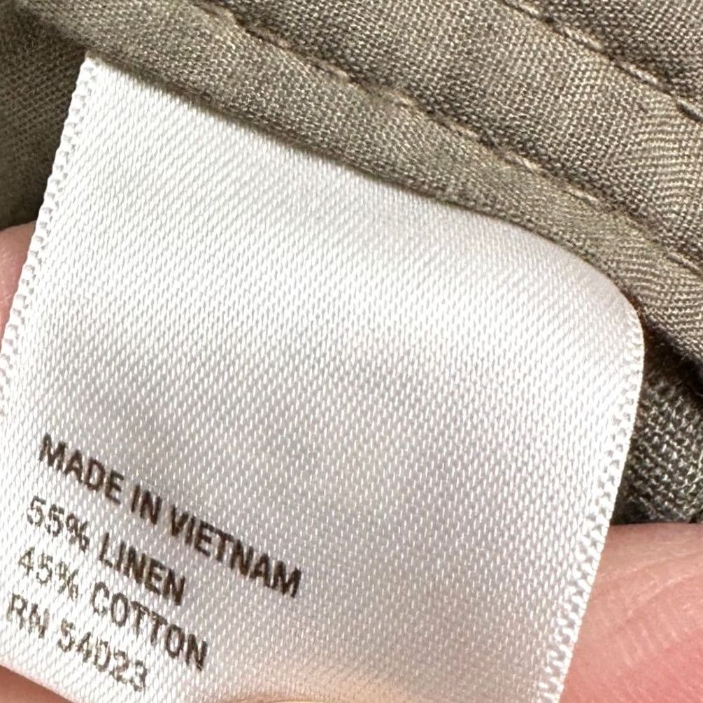 Old Navy Old Navy Cargo Shorts Men 28 Brown Linen Blend Pocket Hiking Outdoor Casual Workwear Size US 28 / EU 44 - 5 Thumbnail