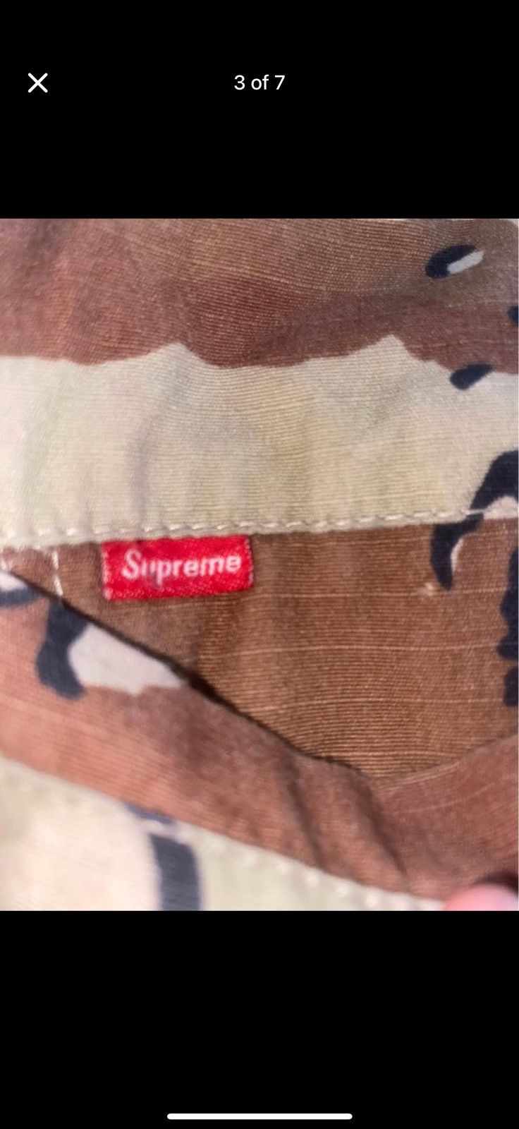 Supreme Supreme Cotton Ripstop N-3B Parka ‘Desert Camo’ Size US S / EU 44-46 / 1 - 3 Thumbnail