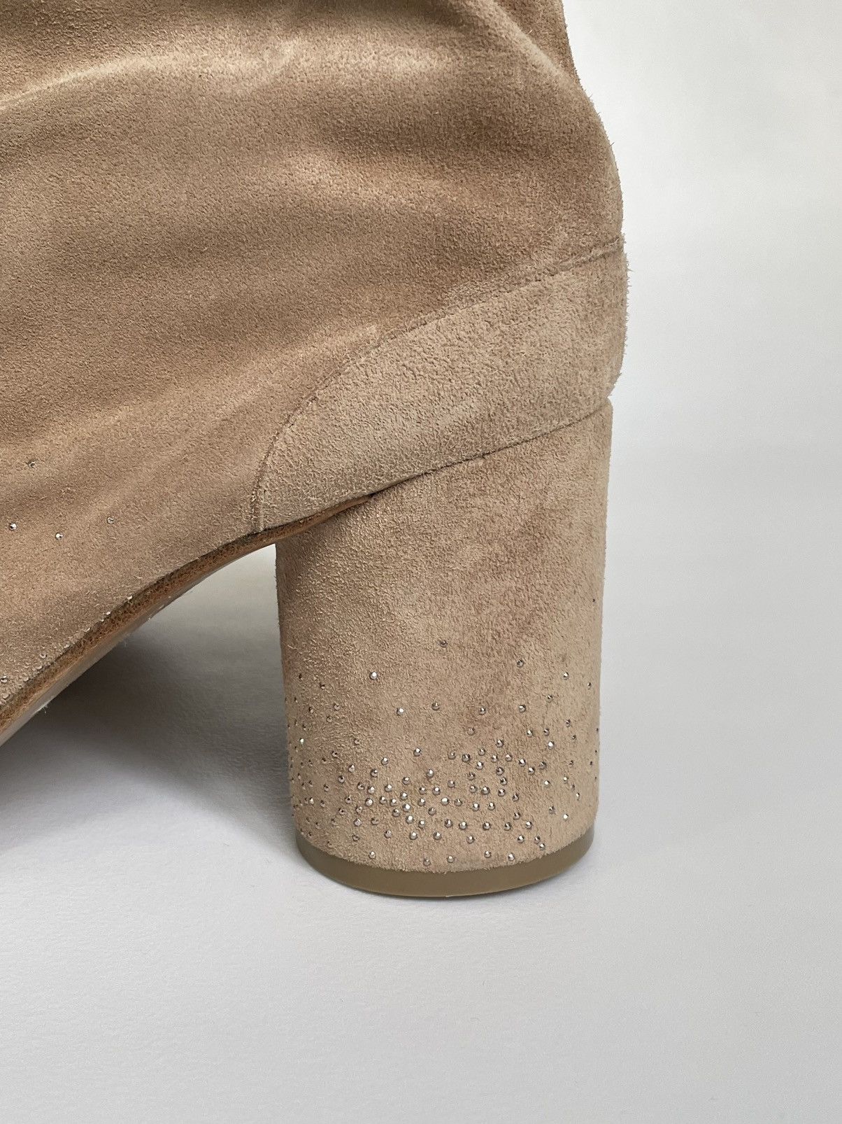 Maison Margiela Late 2000s Rhinestone Toe Tabi Boots Size US 9.5 / IT 39.5 - 13 Thumbnail