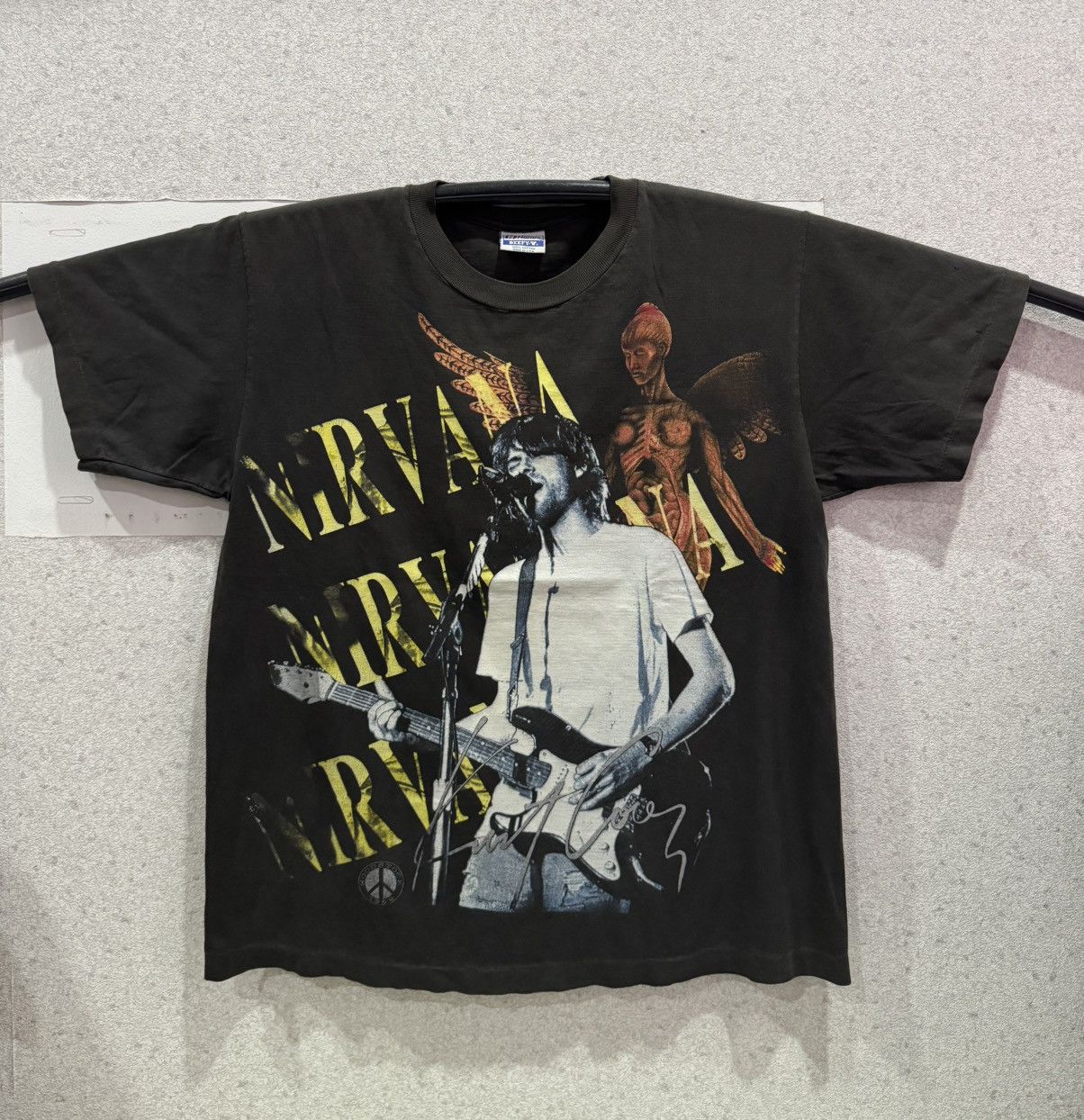 Nirvana × Vintage Vintage 90s NIRVANA BPT23 Size US L / EU 52-54 / 3 - 1 Thumbnail