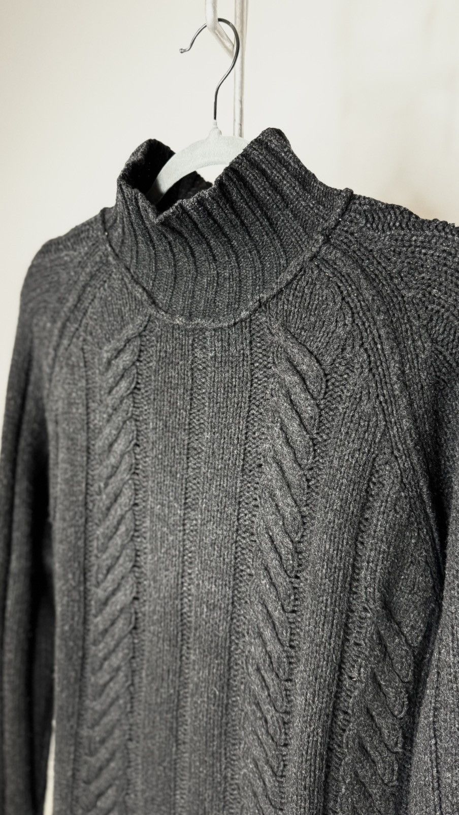 James Perse James Perse Chunky Knit Cable Sweater - Size 2 (M) Size US M / EU 48-50 / 2 - 2 Thumbnail
