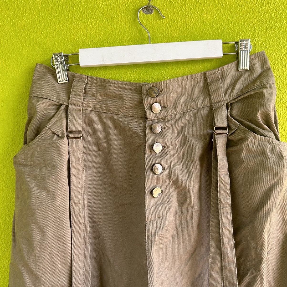 Vintage Vintage Open Mind Drop Crotch Bondage Stretchable Waist Pant Size US 31 - 2 Thumbnail