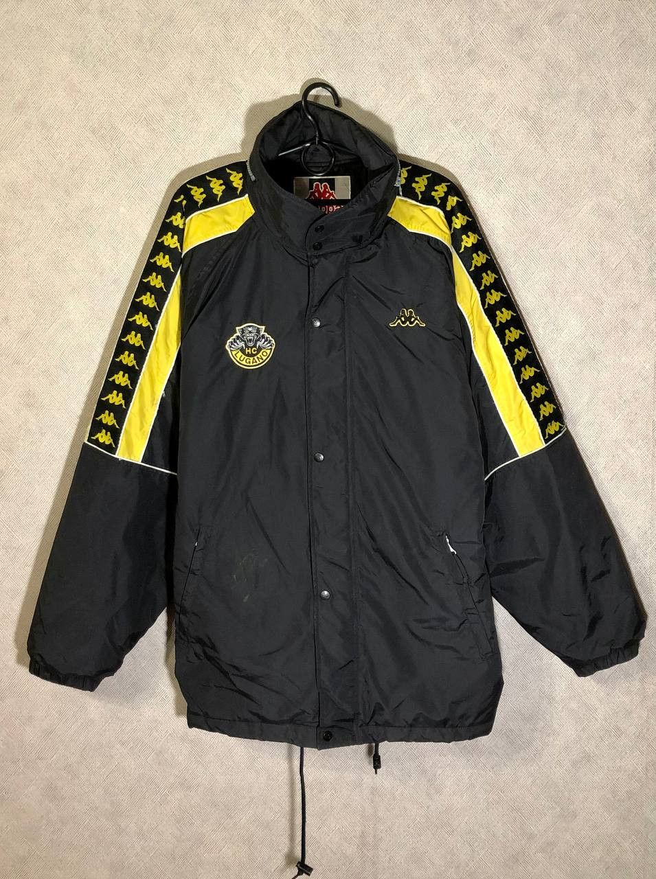 Kappa Kappa HC Lugano Team Jacket Hockey Mens switzerland Size US XL / EU 56 / 4 - 1 Thumbnail