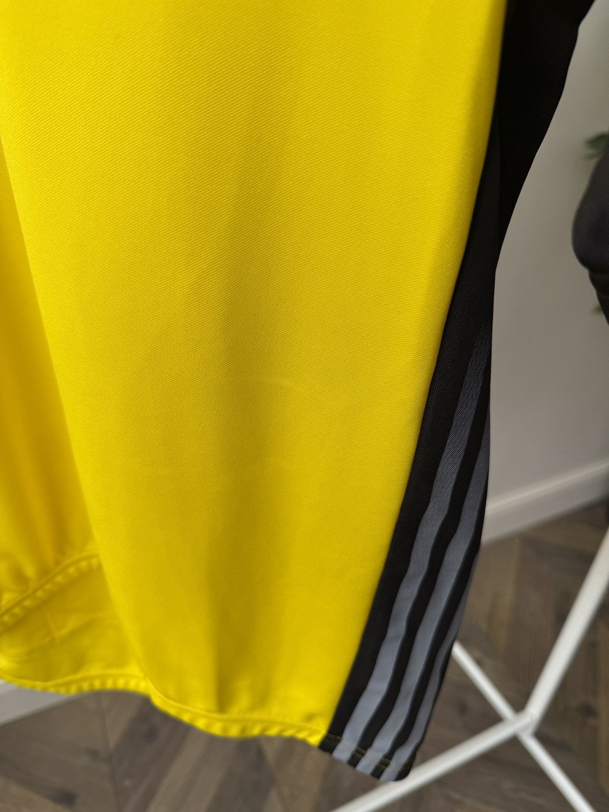Adidas Vintage Adidas Cycling Jersey T-Shirt Yellow Size US M / EU 48-50 / 2 - 8 Thumbnail