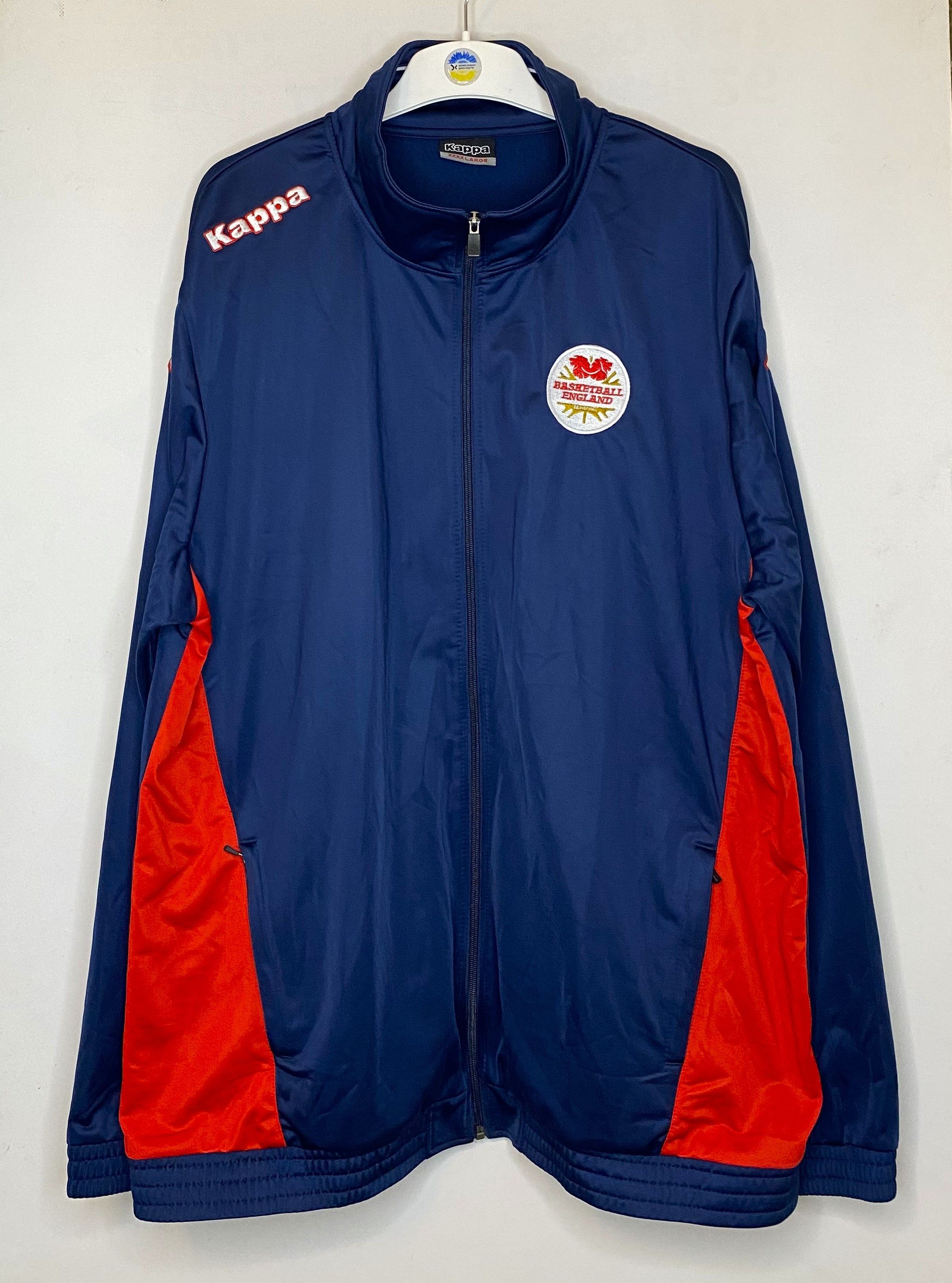 Kappa ENGLAND BASKETBALL TEAM TRAINING TRACK JACKET FIBA KAPPA | Grailed