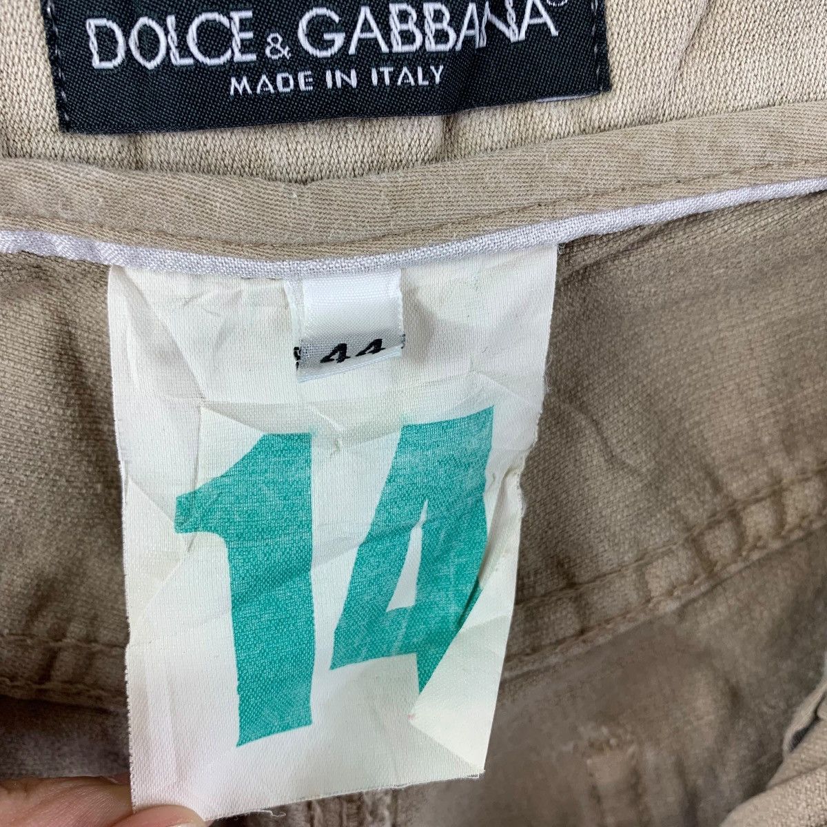 Designer × Dolce & Gabbana DOLCE & GABBANA light brown colour jeans Size US 30 / EU 46 - 23 Thumbnail