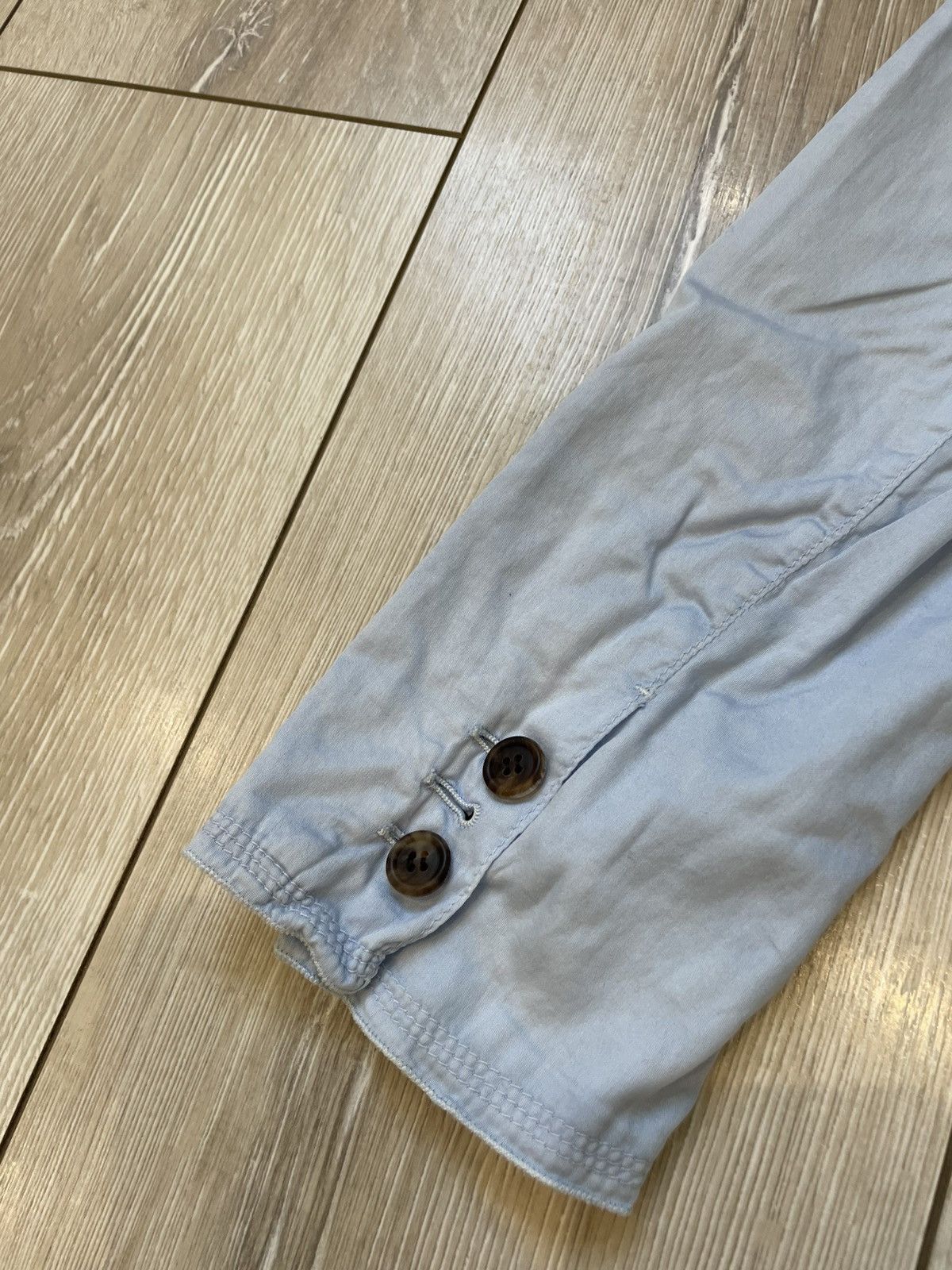 Prada Prada Italy Single Breasted Blazer Blue Women 38 Asymmetric Size XS / US 0-2 / IT 36-38 - 8 Thumbnail