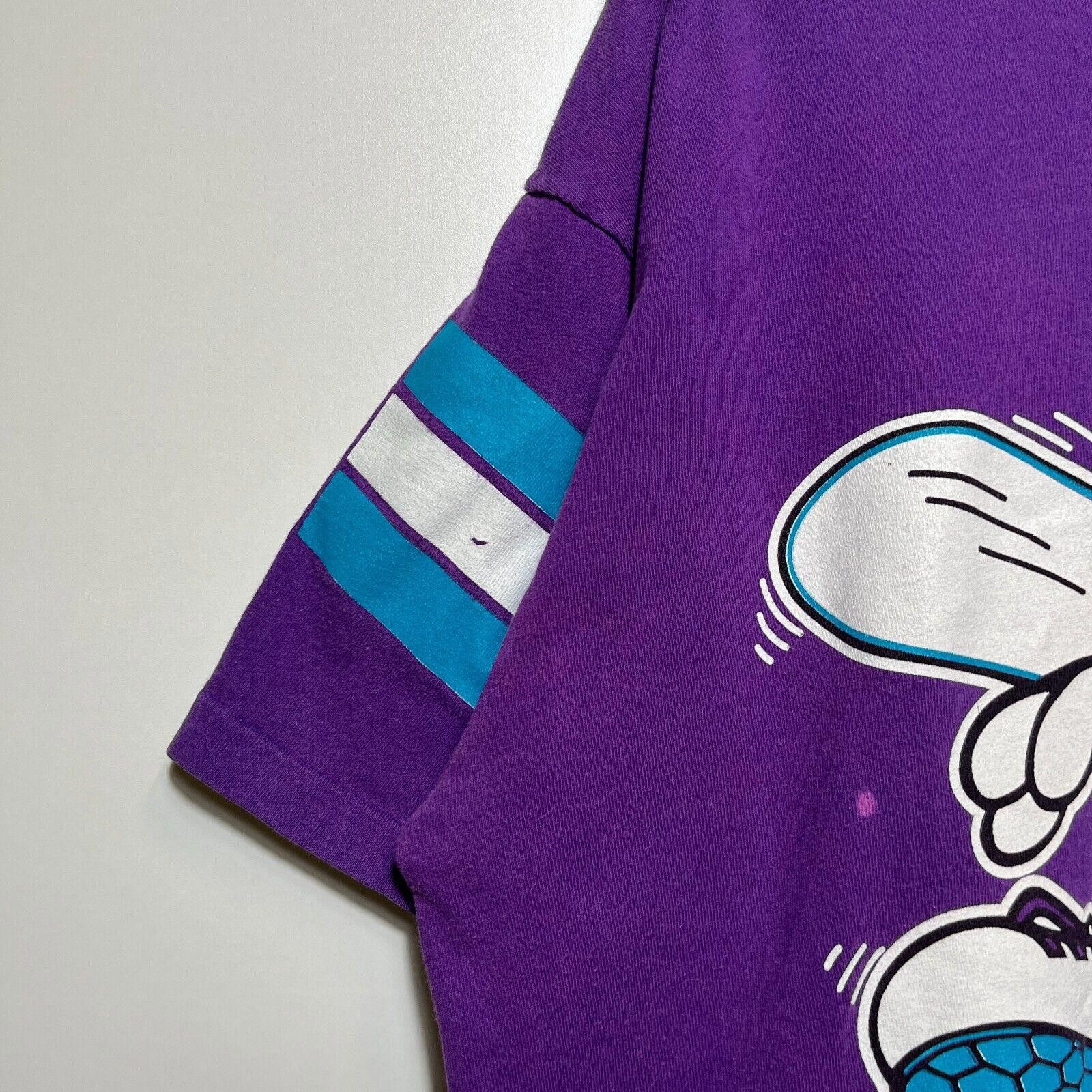 Salem Sportswear × Vintage Vintage 90s NBA Charlotte Hornets Salem T-shirt XL Size US XL / EU 56 / 4 - 5 Thumbnail