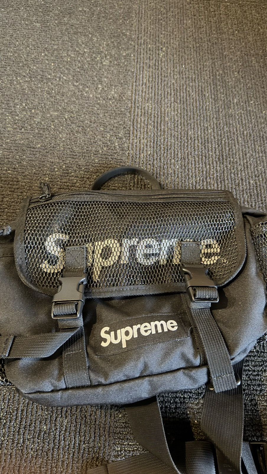 Supreme Supreme waist bag (SS20) (black) (OS) Size ONE SIZE - 2 Thumbnail