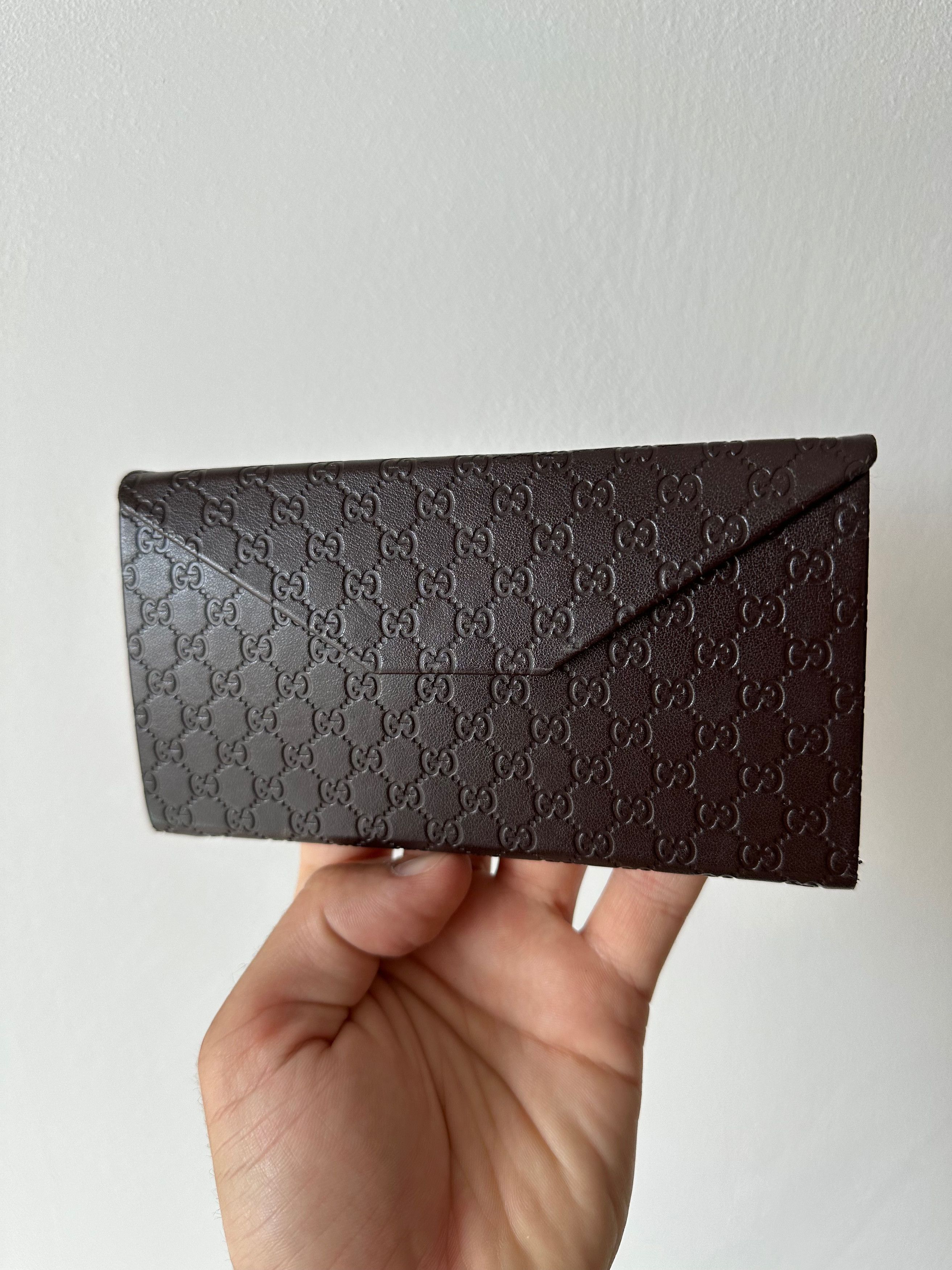 Gucci AUTH! GUCCI brown transformer sunglasses case monogram GG Size ONE SIZE - 13 Thumbnail