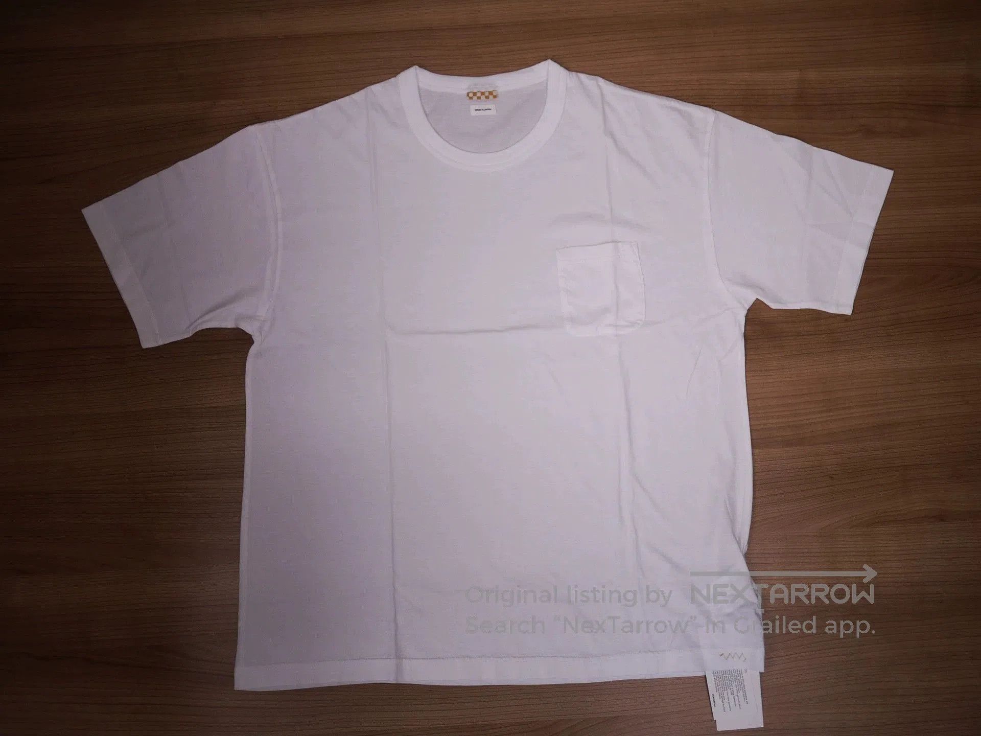 Visvim White Short Sleeve Pocket T-Shirt. Size US XXL / EU 58 / 5 - 1 Thumbnail