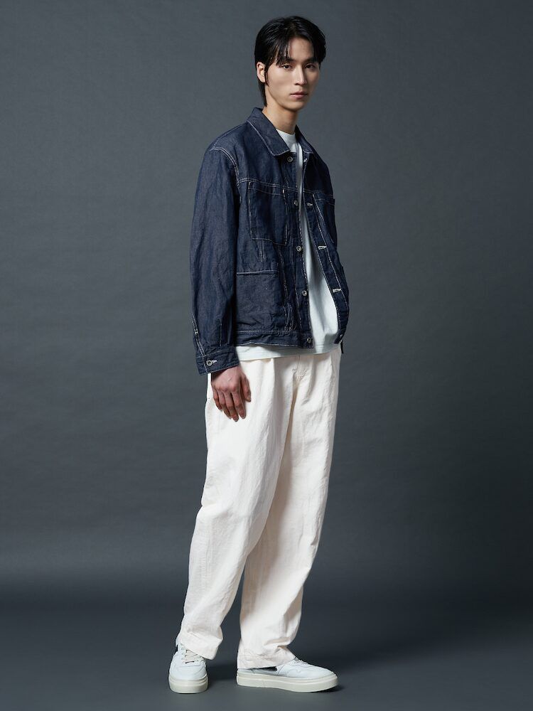 Sage De Cret Sage de grey canvas denim wide pants Size US 30 / EU 46 - 2 Thumbnail