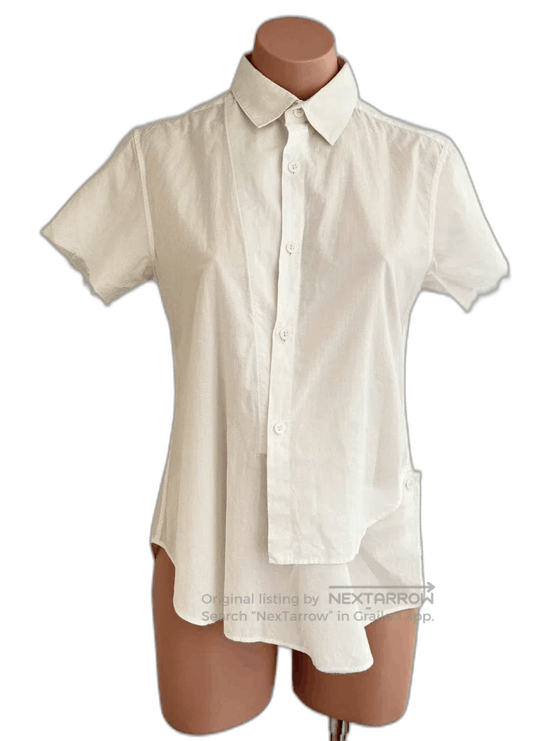 Yohji Yamamoto Yohji Yamamoto Short Sleeve Shirt Size US M / EU 48-50 / 2 - 1 Thumbnail