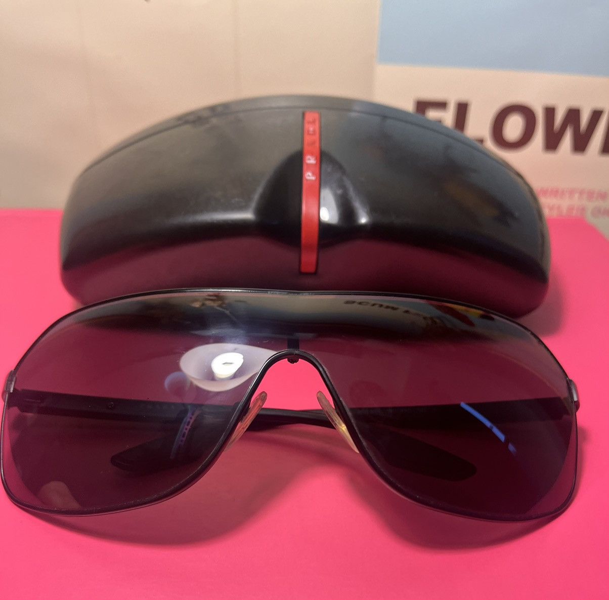 Prada sports sunglasses