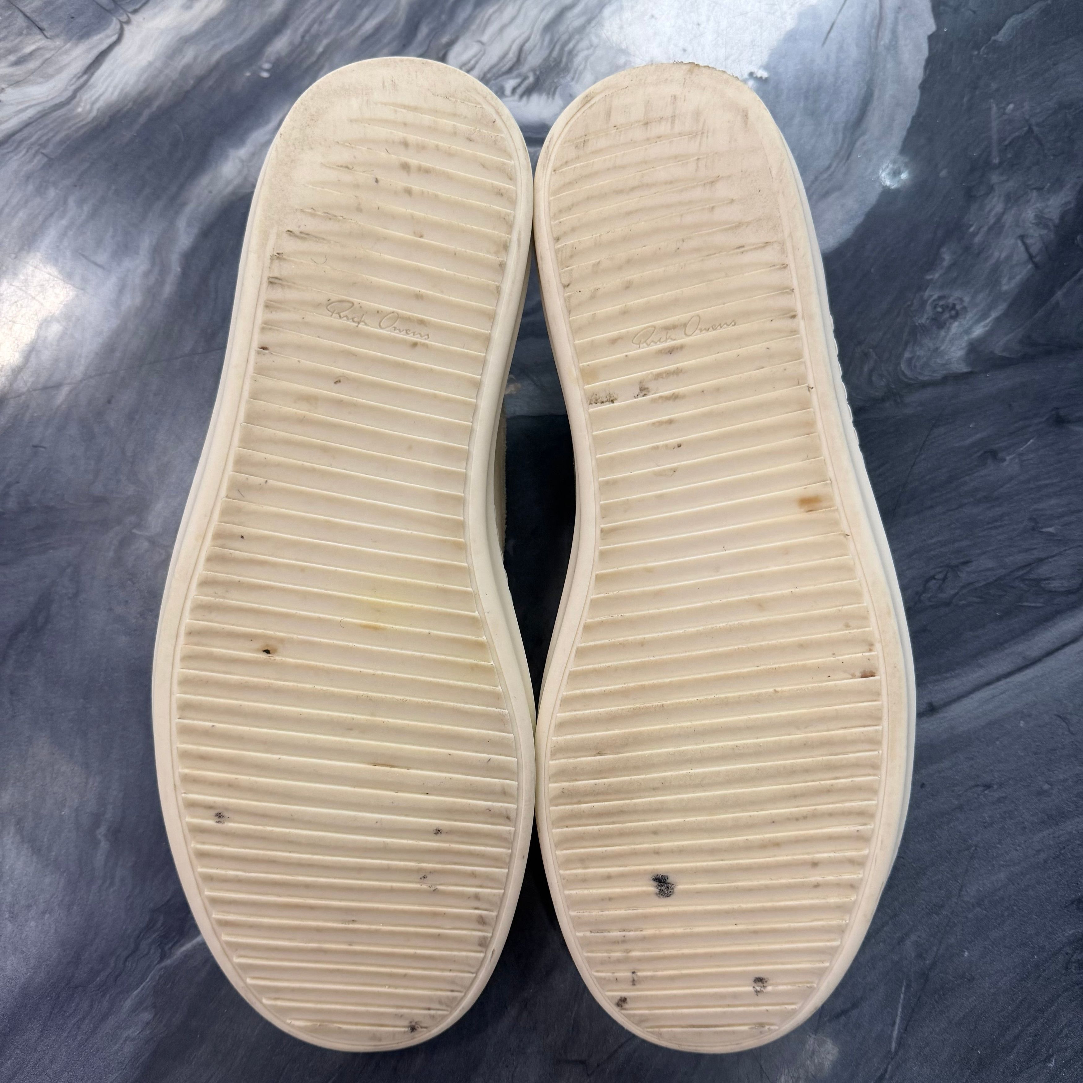 Rick Owens Rick Owens Mainline Vintage Low White Size US 12 / EU 45 - 6 Thumbnail