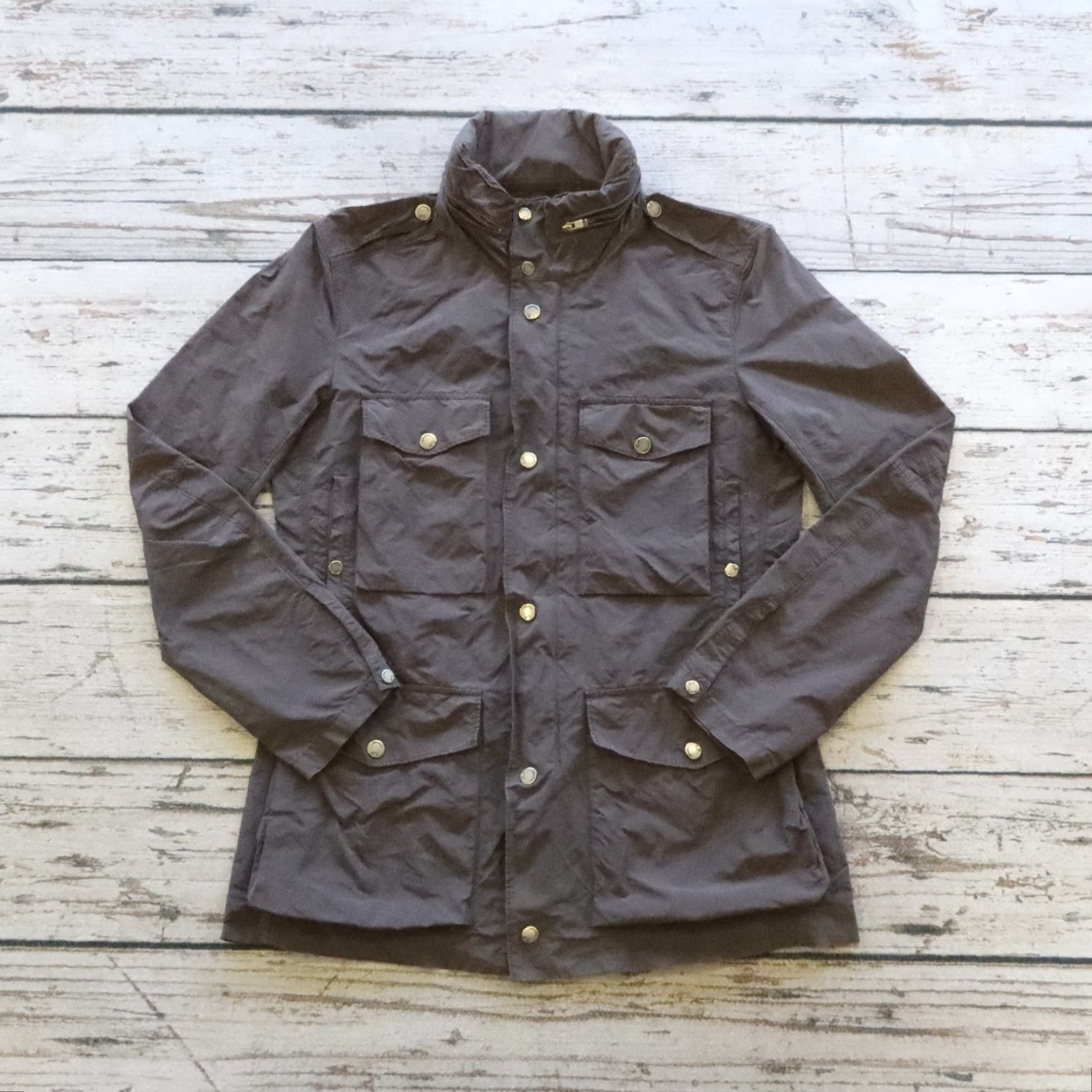 Vintage VINTAGE C.P. Company Jacket Mens Regular Size 50 Gray Military Jacket 50 Size US M / EU 48-50 / 2 - 2 Thumbnail