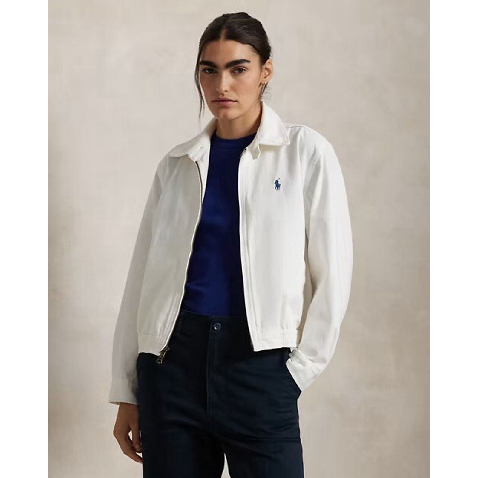 Polo Ralph Lauren NWT Polo Ralph Lauren Women's Cotton Twill JACKET White XL Size XL / US 12-14 / IT 48-50 - 11 Thumbnail