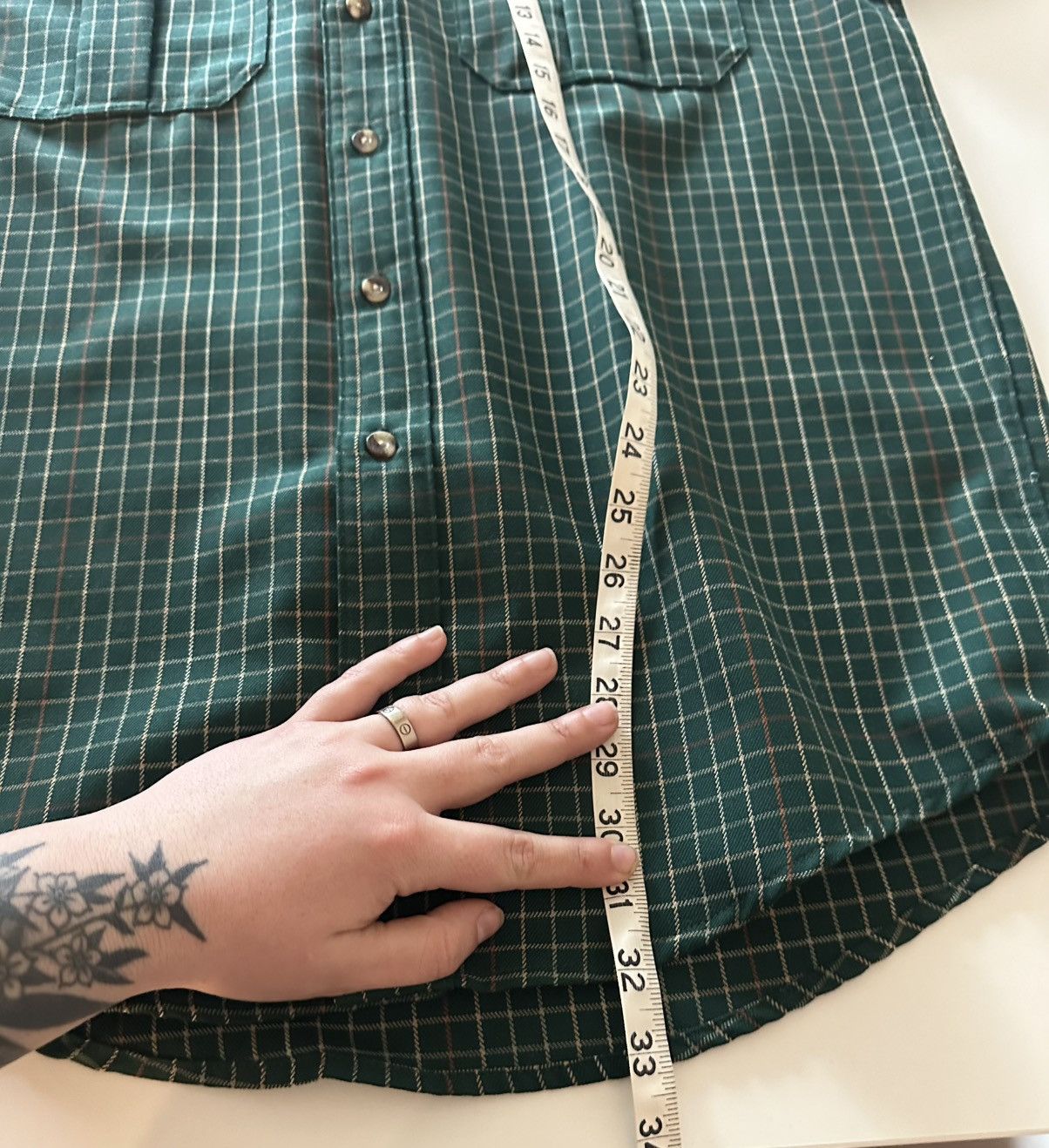 Filson Vintage Filson Northwest Wool Long Sleeve Shirt Green Plaid Size US M / EU 48-50 / 2 - 4 Thumbnail