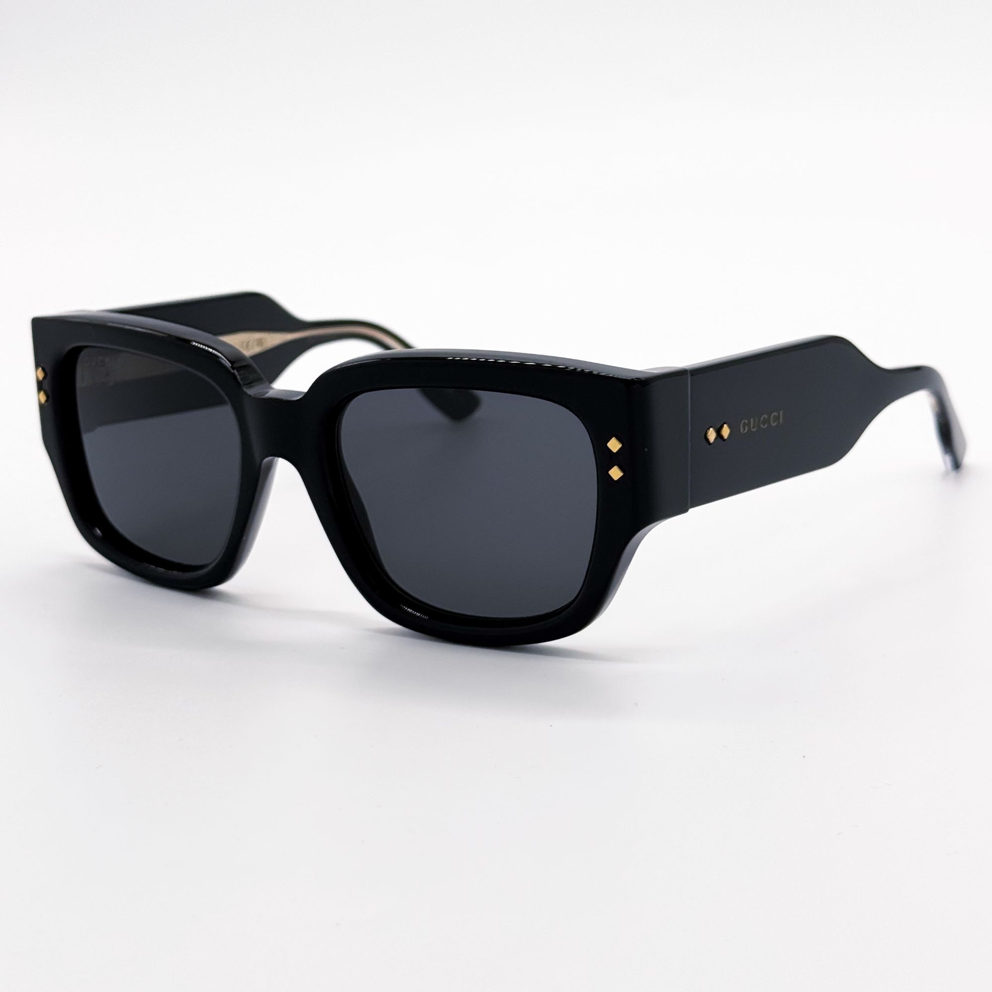 Gucci NEW GUCCI GG1261S 001 SUNGLASSES UNISEX BLACK/GRAY EYEWEAR Size ONE SIZE - 4 Thumbnail