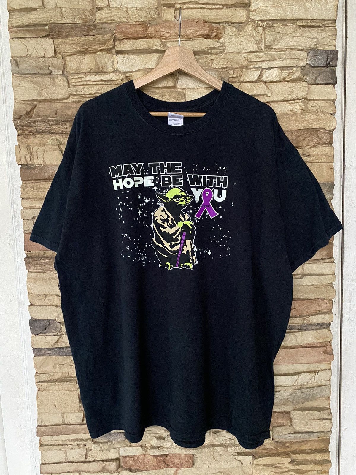 Vintage Vintage Star Wars Yoda Movie Tees Size US XXL / EU 58 / 5 - 1 Thumbnail