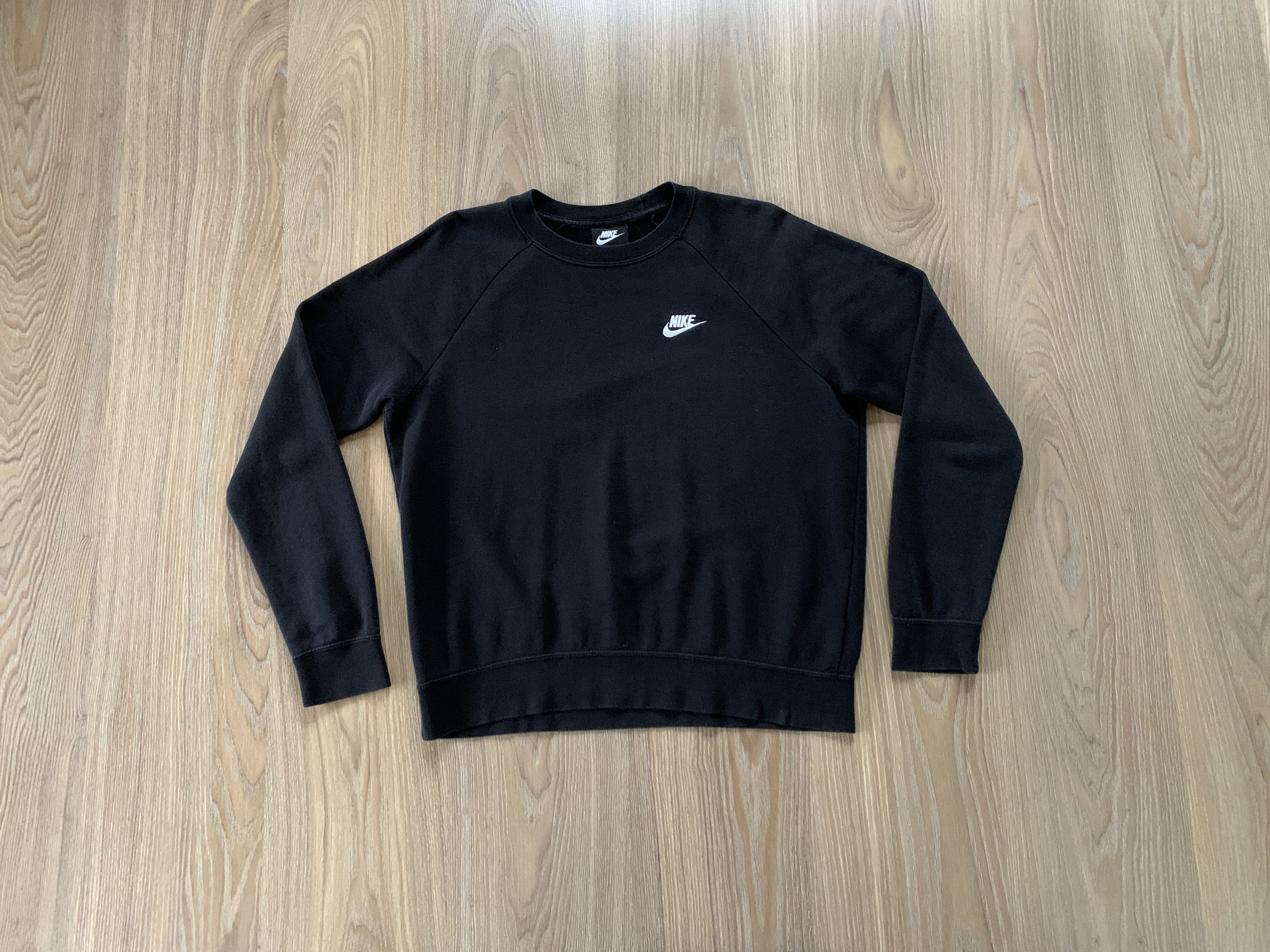 Nike Nike Black Cotton Sweatshirt Size US S / EU 44-46 / 1 - 2 Thumbnail