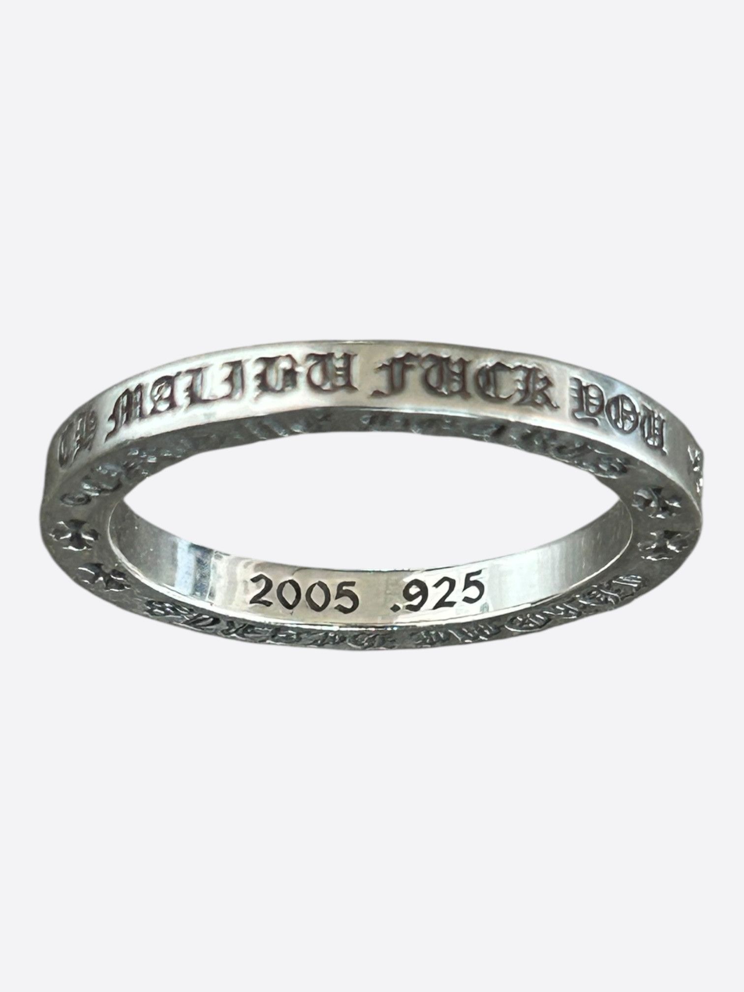 Chrome Hearts Chrome Hearts Silver Malibu Spacer Ring Size ONE SIZE - 2 Thumbnail