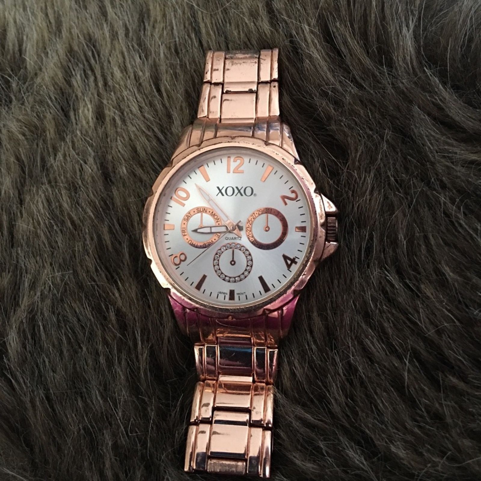 XOXO Women’s XOXO rose gold tone bracelet watch Size ONE SIZE - 5 Thumbnail