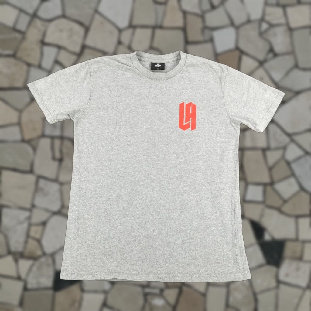100 Thieves 100 Thieves Shirt Mens M Gray Red LA Streetwear Crewneck Short Sleeve T-Shirt California Skater Size US M / EU 48-50 / 2 - 1 Thumbnail