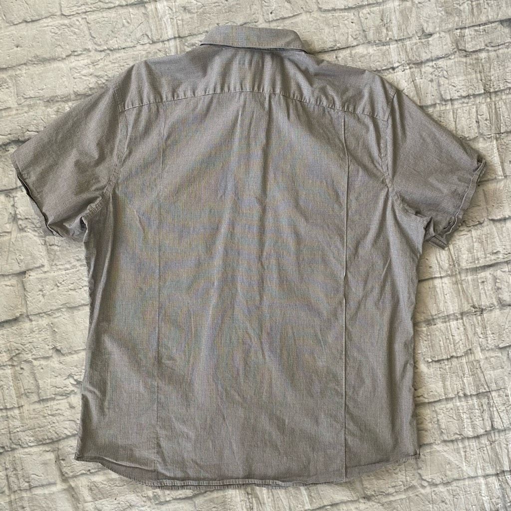 Banana Republic Banana republic men XL cotton blend shirt sleeve button down Size US XL / EU 56 / 4 - 4 Thumbnail